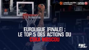 Euroligue (finale) : Le top 5 des actions du CSKA Moscou cette saison 