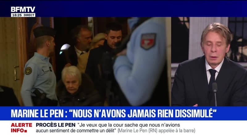 Marshall Truchot : Marine Le Pen, “Nous n’avons jamais rien dissimulé” - 13/01