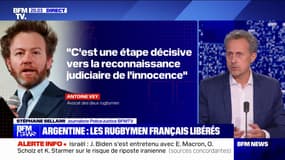 Remise en liberté de Hugo Auradou et d'Oscar Jegou: "Une étape décisive vers la reconnaissance judiciaire de l'innocence", pour l'avocat des deux rugbymen inculpés en Argentine pour viol aggravé