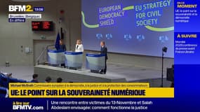 Numérique et UE: "Ce qui est illégal dans nos sociétés est aussi illégal en ligne", affirme la Commission européenne chargée de la souveraineté numérique