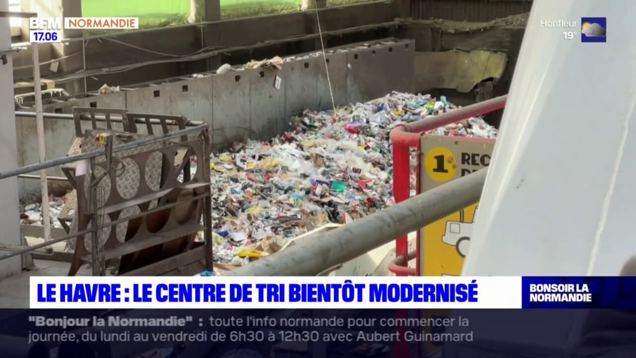 Le Havre d'importants travaux prévus au centre de collecte d'ici 2025