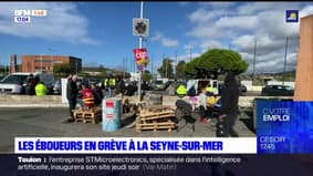 La Seyne-sur-Mer: les éboueurs en grève depuis lundi