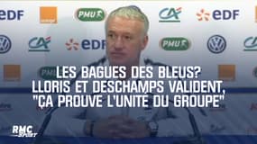 Les bagues des Bleus? Lloris et Deschamps valident, "ça prouve l'unité du groupe"