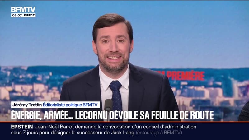Énergie, armée... le Premier ministre Sébastien Lecornu dévoile sa feuille de route