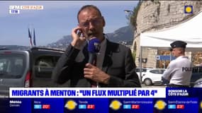 Migrants à Menton: 9.000 interpellations dans les Alpes-Maritimes depuis le début de l'année