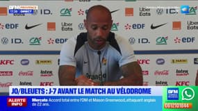 JO: J-7 avant le match des Bleuets au Vélodrome