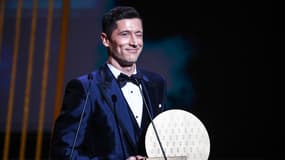 Robert Lewandowski, sacré meilleur buteur de l'année 2021