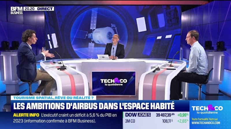 Vincent Germain (Airbus Defense and Space) : Les ambitions d'Airbus dans l'espace habité - 20/03