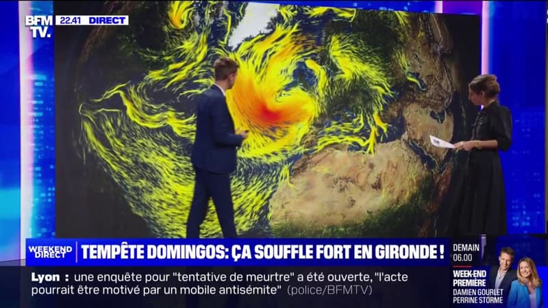 Tempête Domingos: jusqu'à 180mm de précipitations attendues en Corse