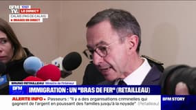 Immigration illégale dans la Manche: "Il faut un accord différent", affirme Bruno Retailleau