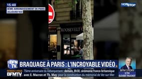 Le récit de l’impressionnant braquage de la bijouterie Roosevelt Or à Paris