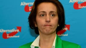 Beatrix von Storch, une des responsables du parti allemand Afd, ayant affirmé que l'islam n'est pas compatible avec la Constitution allemande.