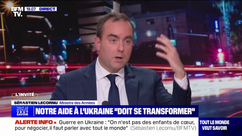 Guerre en Ukraine: pour Sébastien Lecornu, Vladimir Poutine 