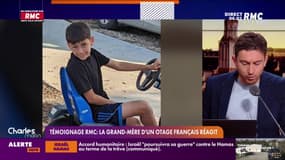 Témoignage RMC - Jocelyne, la grand-mère d'Ethan, otage français du Hamas, s'exprime au micro de RMC