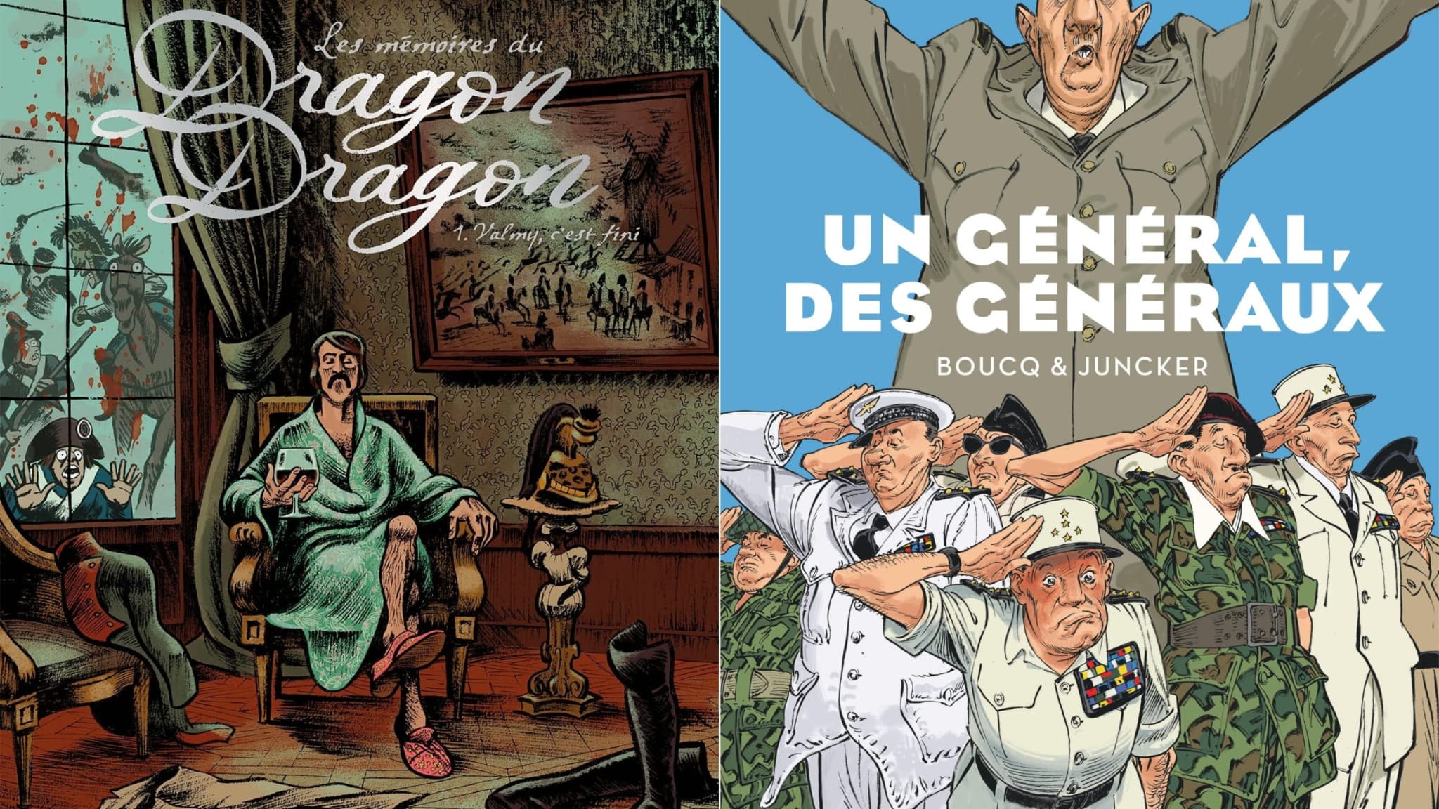 "Un Généraux, des généraux" et "Dragon Dragon", deux récits picaresques sur l'histoire de France