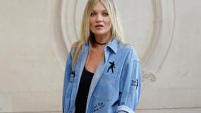 Kate Moss en septembre 2016, à Paris.