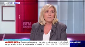 Marine Le Pen: "Je ne crois pas que la désobéissance soit quelque chose de positif"