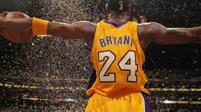 Kobe Bryant après son 5e et dernier titre NBA en 2010