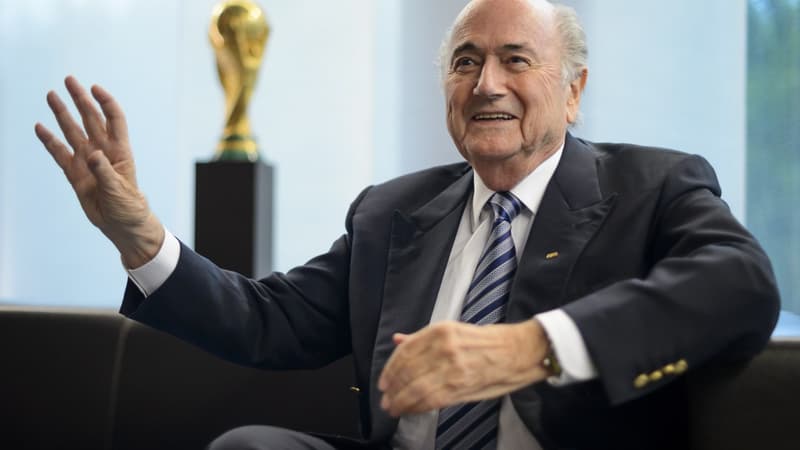 Sepp Blatter, le président de la Fifa. 