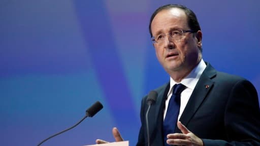 François Hollande a salué l'engagement du G8 contre la fraude fiscale, mardi 18 juin.