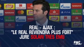 Real - Ajax : "Le Real reviendra plus fort" jure Solari très ému