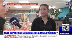 "Il n'y a pas de clients": les commerçants de Saint-Martin-Vésubie inquiets après la tempête Aline