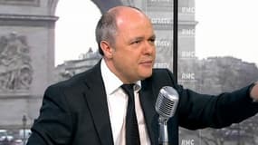 Le président du groupe PS à l'Assemblée, Bruno Le Roux, le 27 mars 2013 sur BFMTV