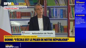 Violences à l'école: Elisabeth Borne a évoqué la possible généralisation des bips d'alarme