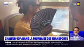 Chaleur en Ile-de-France: dans la fournaise des transports