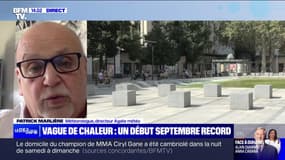 "C'est relativement courant début septembre d'avoir des températures aussi élevées sur la France" indique Patrick Marlière, météorologue
