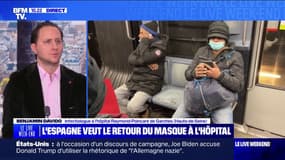 Port du masque: "Ce n'est plus pour de la restriction mais c'est un masque à la fois altruiste et individuel" assure Benjamin Davido, infectiologue