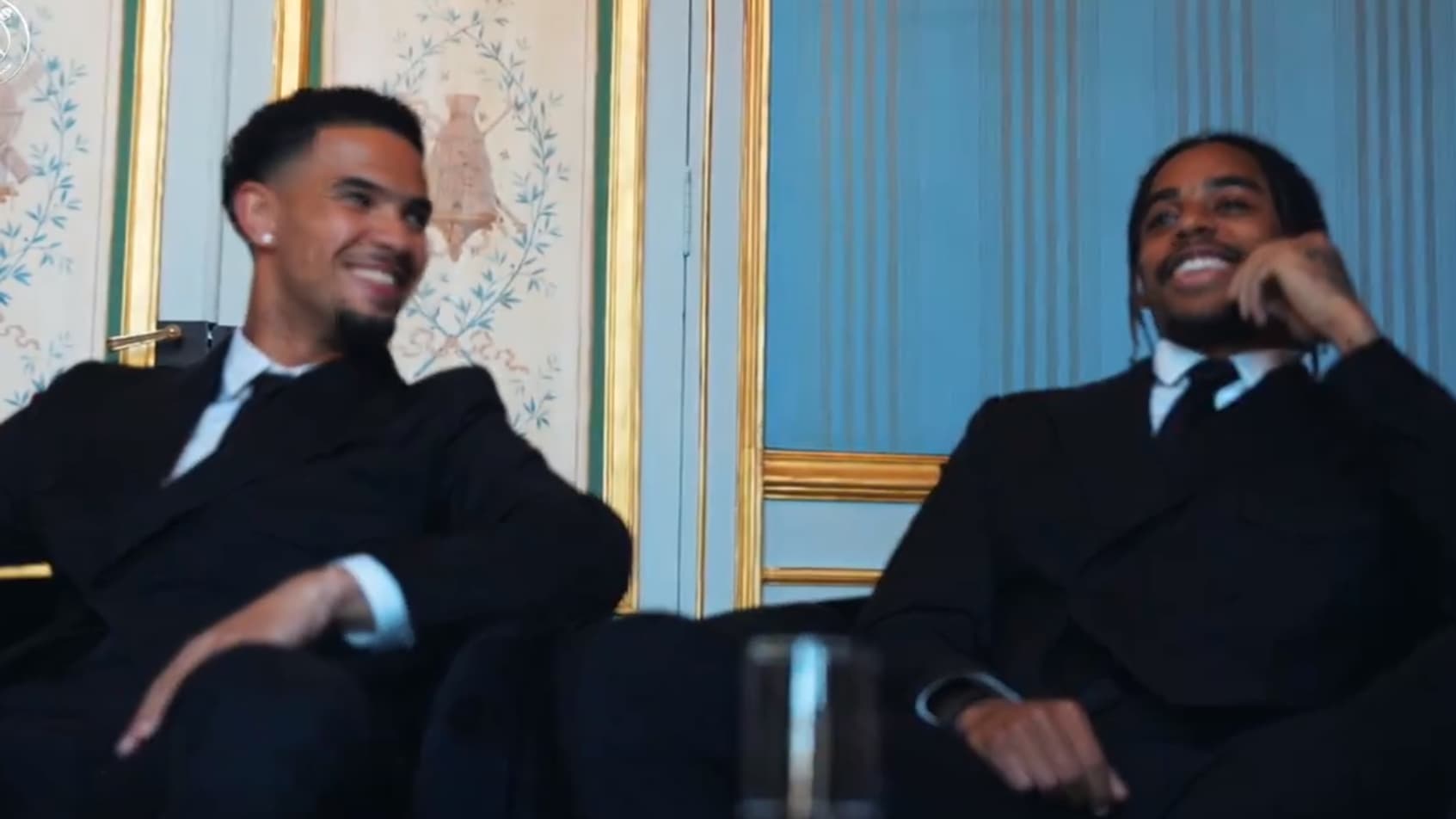 Zaïre-Emery et Barcola au moment d'apprendre leur convocation pour l'Euro 2024 Zaïre-Emery et Barcola au moment d'apprendre leur convocation pour l'Euro 2024