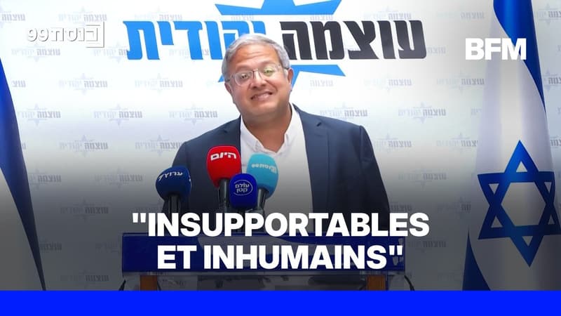 Gaza: la France juge "insupportables et inhumains" les propos du ministre israélien Ben Gvir