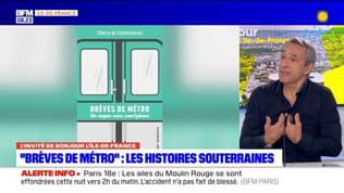 Thierry de Carbonnières raconte ses anecdotes dans le métro parisien dans son livre "brèves de métro"
