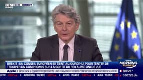 Thierry Breton (Marché intérieur) : Vers un compromis sur la sortie du Royaume-Uni de l'UE ? - 14/10