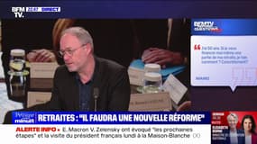 Retraites: "Si on a de l'argent à mettre dans un système, il faut le mettre dans un système par répartition", estime Denis Gravouil (CGT)