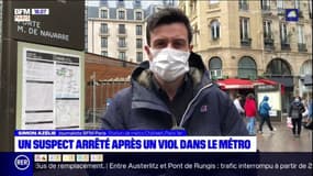 Paris: un suspect arrêté après un viol dans une rame de métro