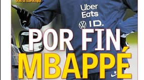"Enfin Mbappé", La une du journal As du mardi 4 juin 2024