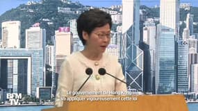 Hong Kong: pour Carrie Lam, la loi sur la sécurité nationale "n'est pas une catastrophe"