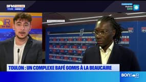 Toulon: le complexe Bafé Gomis inauguré à la Beaucaire par le footballeur international