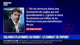 Antoine Dupont exprime son désaccord quant à la gestion des droits à l'image pour les rugbymen