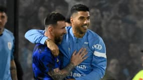 Lionel Messi et Luis Suarez le 16 novembre 2023