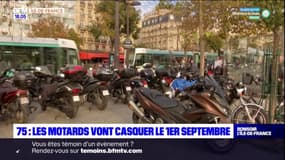  Paris: le stationnement des deux-roues motorisés devient payant à partir du 1er septembre