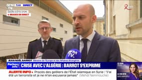 Jean-Noël Barrot (ministre des Affaires étrangères): "Nous sommes préoccupés par l'état de santé de Boualem Sansal et les conditions de sa détention"