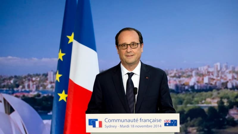 François Hollande a débuté une visite officielle de deux jours en Australie, une première pour un chef d'Etat français.