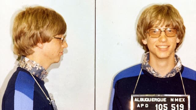 Bill Gates arrêté en 1977