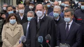Jean Castex dans le 11e arrondissement de Paris, le 25 septembre 2020