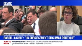 Jordan Bardella visé par un œuf: l'avocate du principal suspect dément tout lien de son client avec l'extrême gauche 