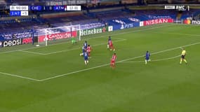 Une parade d'Édouard Mendy lors du match Chelsea-Atlético, à Londres le 17 mars 2021