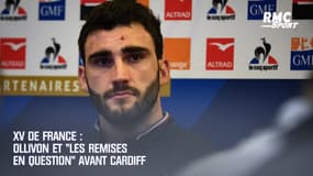 XV de France : Ollivon et « les remises en question » avant Cardiff